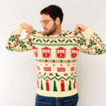 Muni Icons of San Francisco Holiday Christmas Ugly Sweater