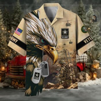 American Pride US Veteran Hawaii Shirt