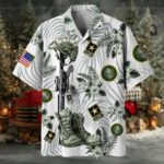 Honoring All Who Served US Veteran Hawaii Shirt