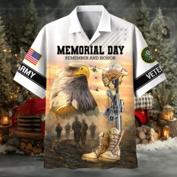 Memorial Day Remember And Honor US Veterans Hawaii Shirt
