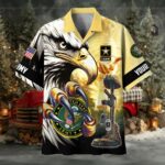 Personalized Honoring All Who Served US Veterans Hawaiian Shirt