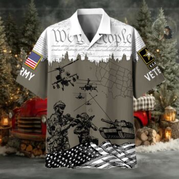 Proudly Served US Veterans Hawaiian Shirt