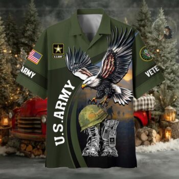 US Veterans Hawaiian Shirt