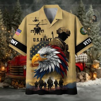 US Veterans Hawaiian Shirt