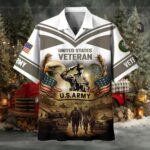 US Veterans Hawaiian Shirt