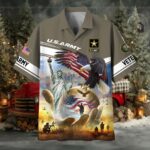 US Veterans Hawaiian Shirt