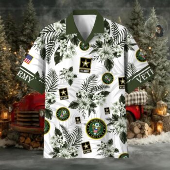 US Veterans Hawaiian Shirt