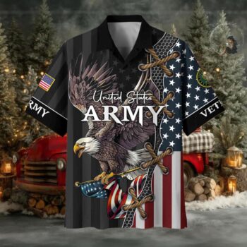 US Veterans Hawaiian Shirt