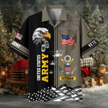 US Veterans Hawaiian Shirt