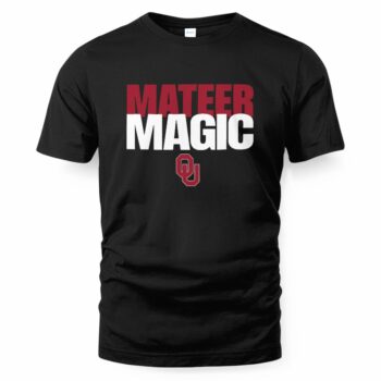 Oklahoma Football John Mateer Magic T-Shirt