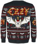 Ozzy Osbourne Multicolour Holiday Christmas Ugly Sweater