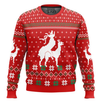 Raindeers Love Funny Ugly Christmas Sweater