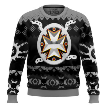 Black Templars Iconic Ugly Christmas Sweater