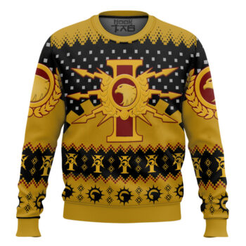 Adeptus Custodes Iconic Ugly Christmas Sweater