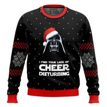 Star Wars Vader Lack of Cheer Ugly Christmas Sweater