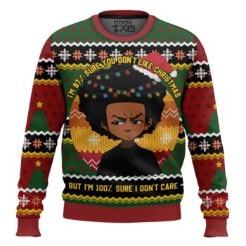 Huey Freeman The Boondocks Ugly Christmas Sweater