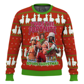 Fortnite Twas Night Ugly Christmas Sweater