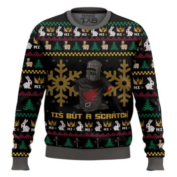 I?ll Bite Ya Legs Off Monty Python Ugly Christmas Sweater