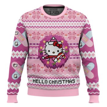 Hello Christmas Hello Kitty Ugly Christmas Sweater