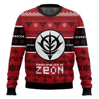 Zeon The Gundam Ugly Christmas Sweater
