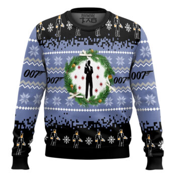 007 James Bond Ugly Christmas Sweater