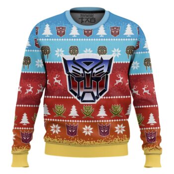 Transformers Ugly Christmas Sweater