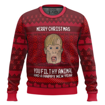 Merry Christmas Home Alone Ugly Christmas Sweater