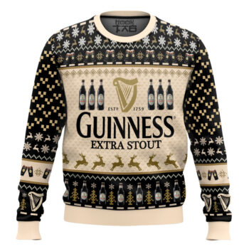 Guinness Extra Stout Ugly Christmas Sweater