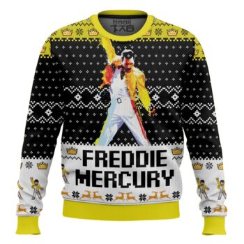 Freddie Mercury Queen Ugly Christmas Sweater