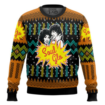 Soul Glo Coming To America Ugly Christmas Sweater