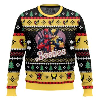 Get in Loser Deadpool Wolverine Ugly Sweater