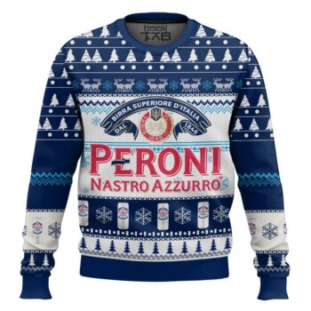 Peroni Nastro Azzurro Ugly Christmas Sweater