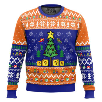 Super Bros Christmas Super Mario Bros. Ugly Christmas Sweater