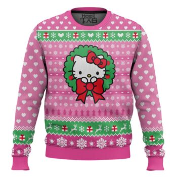Cute Christmas Hello Kitty Ugly Christmas Sweater