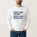 Popes From Chicago Popes From Green Bay Rivalry T Shirt