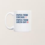 Popes From Chicago Popes From Green Bay Rivalry T Shirt
