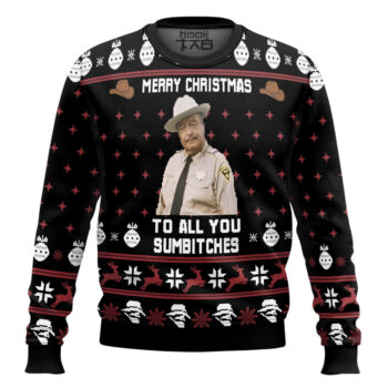 Smokey And The Bandit Merry Christmas Ugly Christmas Sweater