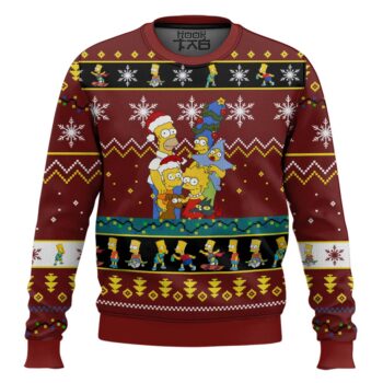 The Simpsons Ugly Christmas Sweater