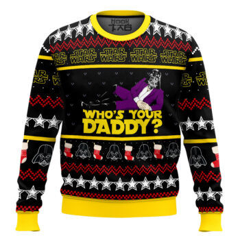 Star Wars Funny Who's Your Daddy Ugly Sweater