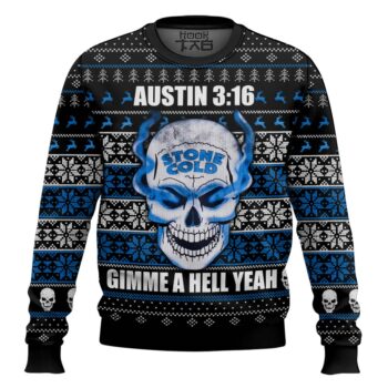 Stone Cold Steve Austin 3:16 Ugly Sweater