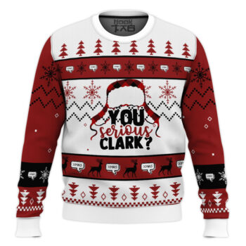 You Serious Clark National Lampoon Vacation Ugly Christmas Sweater