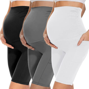 Maternity Shorts with Pockets (3-Pack) NEW