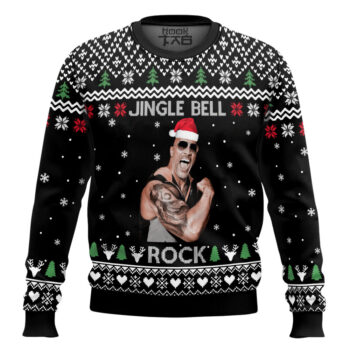 The Rock Jingle Bell Christmas Wool Sweater ? LIMITED EDITION