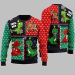 Tree Rex Merry Christmas Ugly Christmas Sweater