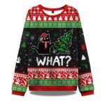Troublemaker Cat Ugly Christmas Sweater