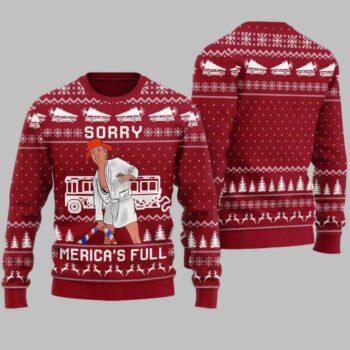 Trump Cousin Eddie Ugly Christmas Sweater
