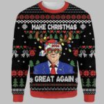 Trump Make Christmas Great Again Ugly Christmas Sweater