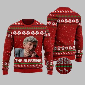 Uncle Lewis The Blessing Ugly Christmas Sweater