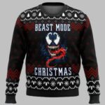 Venom Beast Mode Christmas Ugly Christmas Sweater