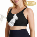 Hands-Free Pumping Nursing Maternity Bra (2-Pack) NEW